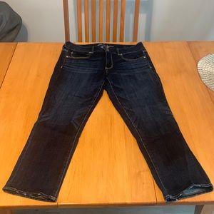 American Eagle Artist Crop Jeans Size 12